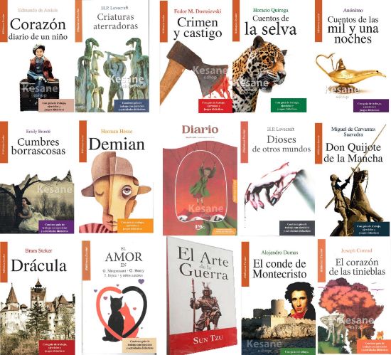 Imagen de Paquete 10 Libros surtidos Biblioteca escolar EMU