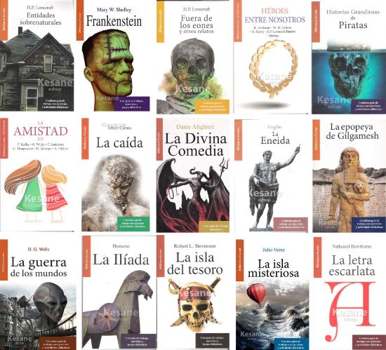 Imagen de Paquete 10 Libros surtidos Biblioteca escolar EMU