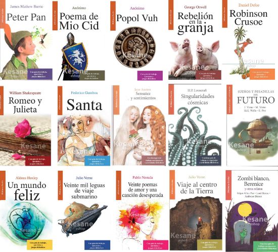 Imagen de Paquete 10 Libros surtidos Biblioteca escolar EMU