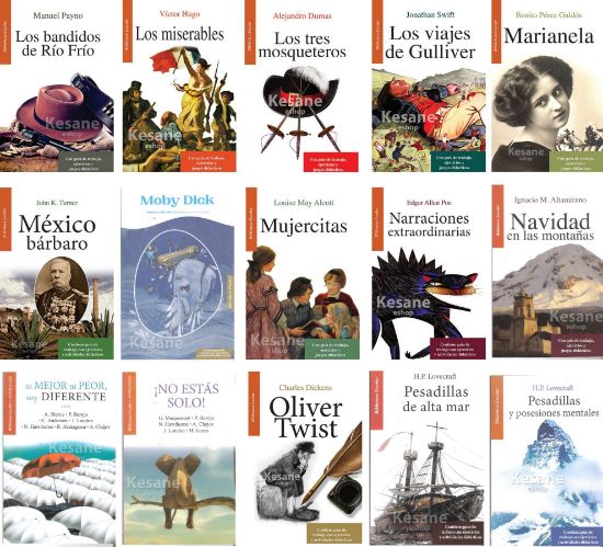 Imagen de Paquete surtido de 30 libros Biblioteca escolar EMU