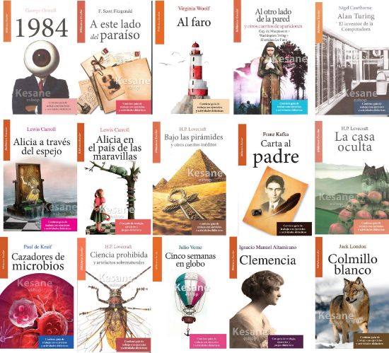Imagen de Paquete 50 Libros surtidos Biblioteca escolar EMU